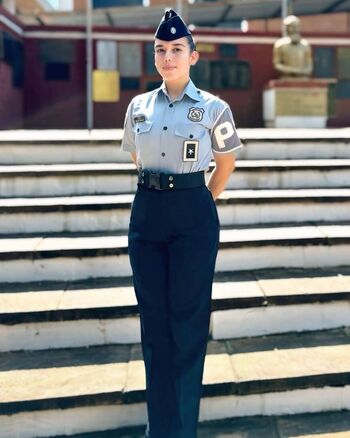 Full leaked In and out uniform page private onlyfans photo